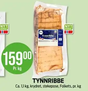 Kiwi TYNNRIBBE, NOK 159 tilbud