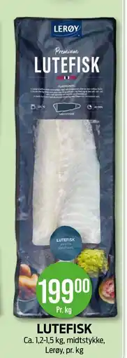 Kiwi LUTEFISK, NOK 199 tilbud