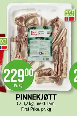 Kiwi PINNEKJØTT, NOK 229 tilbud