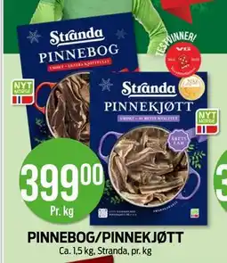 Kiwi PINNEBOG/PINNEKJØTT, NOK 399 tilbud