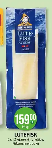 Kiwi LUTEFISK, NOK 159 tilbud