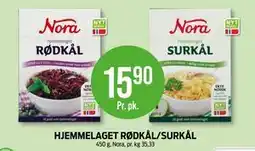 Kiwi HJEMMELAGET RØDKÅL/SURKÅL, NOK 15.9 tilbud