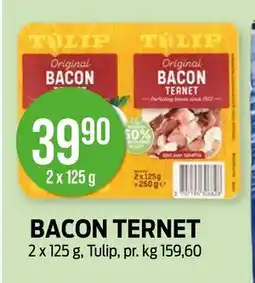 Kiwi BACON TERNET, NOK 39.9 tilbud