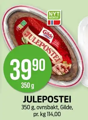 Kiwi JULEPOSTEI, NOK 39.9 tilbud