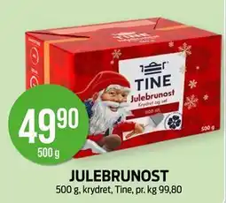 Kiwi JULEBRUNOST, NOK 49.9 tilbud