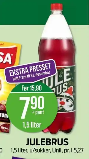 JULEBRUS, NOK 7.9