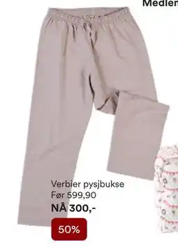Kid Interiør Verbier pysjbukse, NOK 300 tilbud