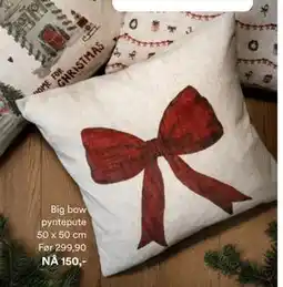 Kid Interiør Big bow pyntepute, NOK 150 tilbud