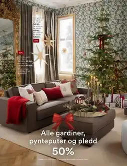 Kid Interiør Alle gardiner, pynteputer og pledd tilbud