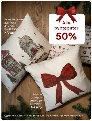 Kid Interiør Alle pynteputer 50% tilbud