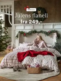 Kid Interiør Julens flanell, Medlemspris tilbud