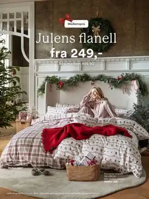 Kid Interiør Julens flanell, Medlemspris tilbud