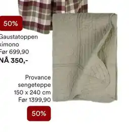 Kid Interiør Provance sengeteppe tilbud