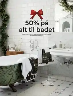 Kid Interiør 50% på alt til badet tilbud