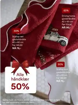 Kid Interiør Alle håndklær tilbud