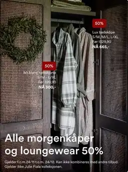 Kid Interiør Mt blanc nattskjorte S/M - L/XL, NOK 300 tilbud