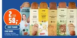 Coop Obs COOP BRØD, NOK 58 tilbud
