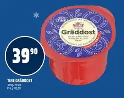 Coop Obs TINE GRÄDDOST, NOK 39.9 tilbud