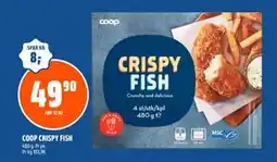 Coop Obs COOP CRISPY FISH, NOK 49.9 tilbud