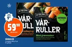 Coop Obs VÅRRULLER, NOK 59.9 tilbud