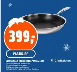 Coop Obs GLADKOKKEN HYBRID STEKEPANNE 24 CM, NOK 399 tilbud