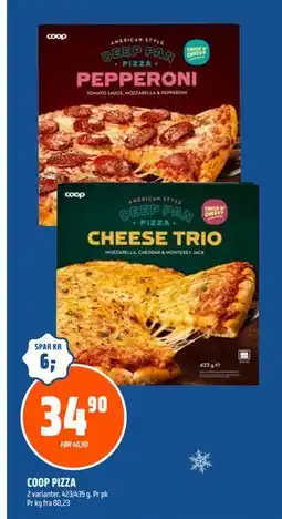 Coop Obs COOP PIZZA, NOK 34.9 tilbud