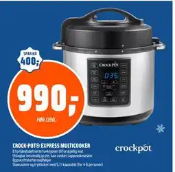 Coop Obs CROCK-POT EXPRESS MULTICOOKER, NOK 990 tilbud