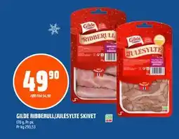 Coop Obs GILDE RIBBERULL/JULESYLTE SKIVET, NOK 49.9 tilbud