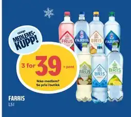 Coop Obs FARRIS, Medlemspris tilbud