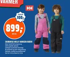 Coop Obs SKIBUKSE HELLY HANSEN RIDER, NOK 899 tilbud