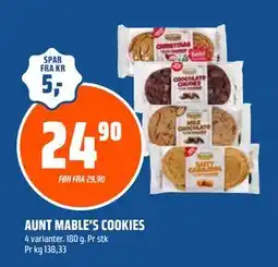 Coop Obs AUNT MABLE’S COOKIES, NOK 24.9 tilbud