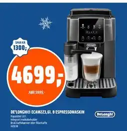 Coop Obs DE’LONGHI ECAM223,61. B ESPRESSOMASKIN, NOK 4699 tilbud