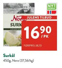 Jacobs Surkål, NOK 16.9 tilbud