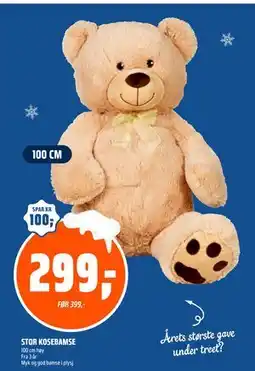 Coop Obs STOR KOSEBAMSE, NOK 299 tilbud
