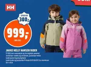 Coop Obs JAKKE HELLY HANSEN RIDER, NOK 999 tilbud