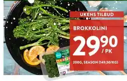 Jacobs BROKKOLINI, NOK 29.9 tilbud