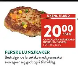 Jacobs FERSKE LUNSJKAKER, NOK 20 tilbud