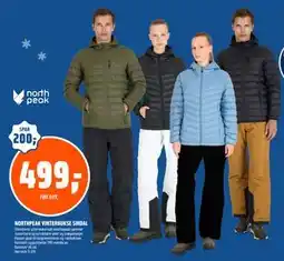 Coop Obs NORTHPEAK VINTERBUKSE SIRDAL, NOK 499 tilbud