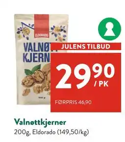 Jacobs Valnøttkjerner, NOK 29.9 tilbud