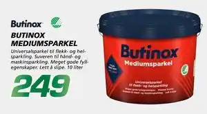 BUTINOX MEDIUMSPARKEL, NOK 249