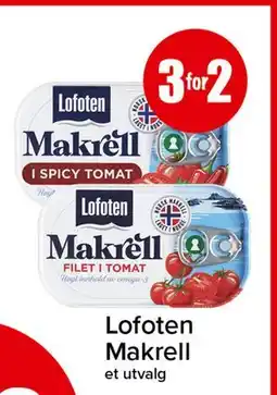 Spar Lofoten Makrell tilbud