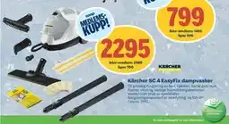 Coop Byggmix Kärcher SC 4 EasyFix dampvasker, NOK 2995, Medlemspris tilbud