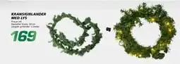 Coop Byggmix KRANS/GIRLANDER MED LYS, NOK 169 tilbud