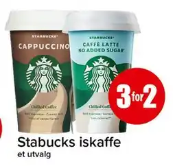 Spar Stabucks iskaffe tilbud