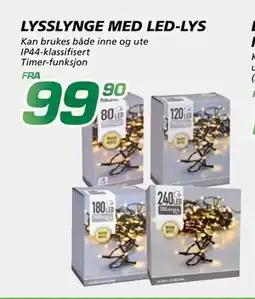 Coop Byggmix LYSSLYNGE MED LED-LYS tilbud