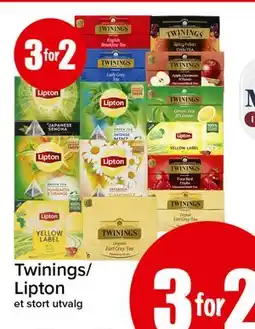 Spar Twinings/Lipton tilbud