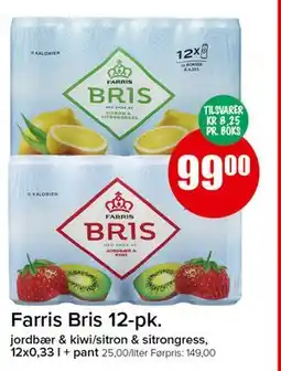 Spar Farris Bris 12-pk., NOK 99 tilbud