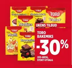 Meny TORO BAKEMIKS tilbud