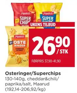 Meny Osteringer/Superchips, NOK 26.9 tilbud