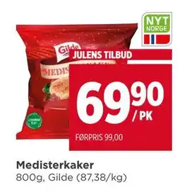 Meny Medisterkaker, NOK 69.9 tilbud
